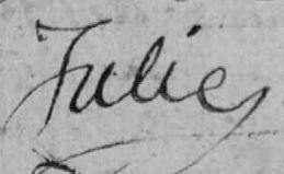 Signature de ambroise julier