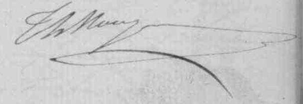 Signature de theophile monginoux