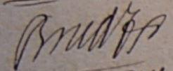 Signature de thomas brudy fils
