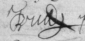 Signature de thomas brudy pere